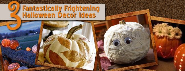 Festive & Frightening! 3 Unique Halloween Decor Ideas!